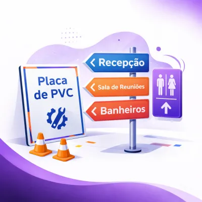 Placas e Sinalização - Eficiente Cópias